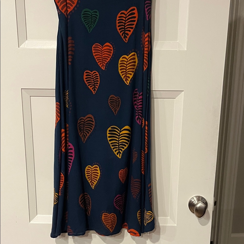 FARM Rio Multicolor Heart Midi Skirt
